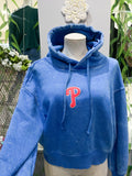 Phillies Washed Hoodie w/Cuffed bottom