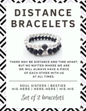 Distance Diffuser Bracelet Set