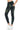 Lotus Athletics: Dark Green Tie-Dye Leggings With Pockets