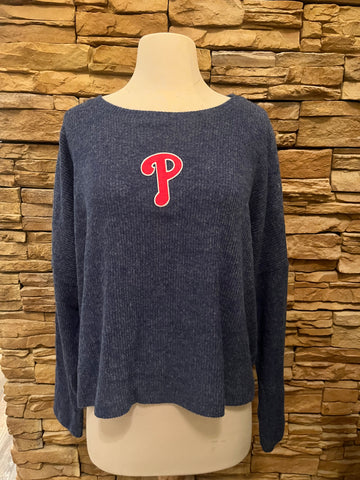 Phillies long sleeve sweater - new patch