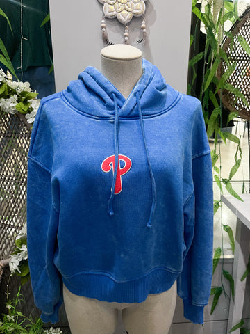 Phillies Washed Hoodie w/Cuffed bottom