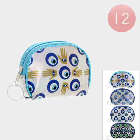 Evil Eye Accessory Pouch