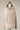 Crochet All Day - Hoodie w/Slit Back - Beige