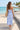 "Blue For You" Blue Striped Dress w/Tie Front