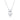 Hamsa Necklace w/Rhinestones - Silver Plated