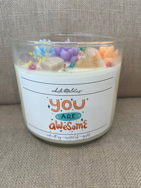 You Are Awesome Candle