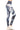 Lotus Athletics: "Magic Leggings"- Blue, Sand, & White Tie Dye