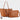 2PCS - Vegan Leather Reversible Tote Crossbody Set