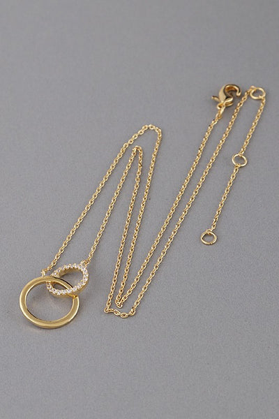 Interlocked Pendant Necklace