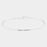 "Free Spirit" Mantra Bracelet