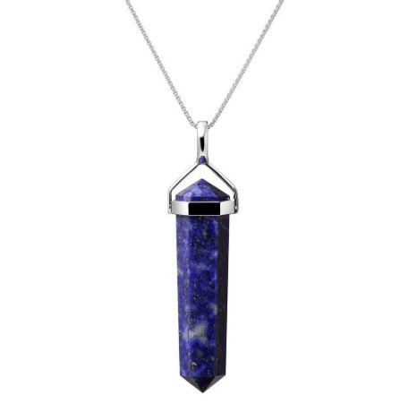 Lapis Lazuli Crystal Pendant necklace