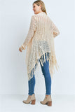 "Touch of Sweetness" Peach Cardigan