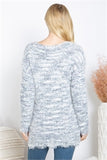 "Casually Cozy" Heather Grey Sweater