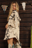 "Chilly Out" Hooded Tie Dye Tunic