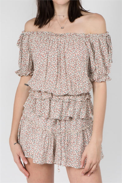 "Dainty Blooms" Floral Top