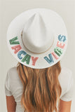 "Vacay Vibes" Straw Hat