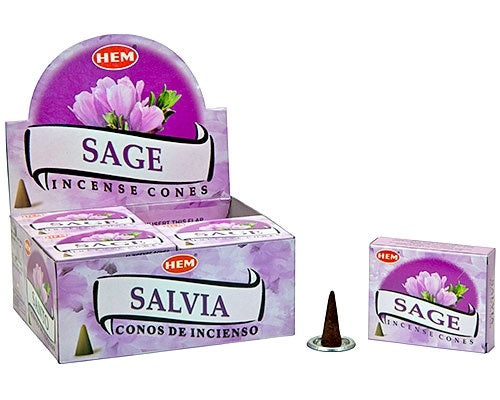 Sage Incense Cones