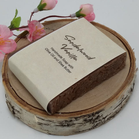 Sandalwood Vanilla - Organic Handmade Soap