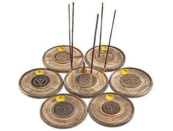 Seven Chakra Stick/Cone Incense Burner