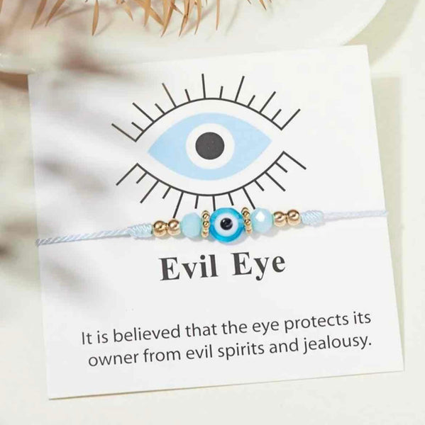 Evil Eye Bracelet On Card