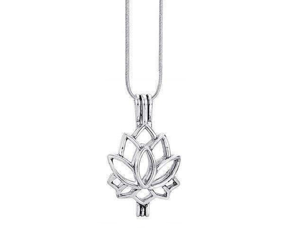 Lotus Cage Necklace