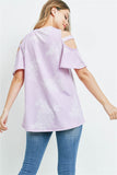 "In the Breeze" Lavender Floral Top